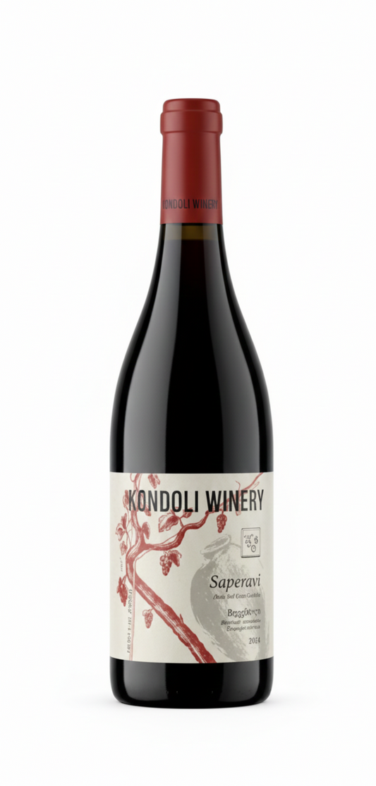 Saperavi 2024, Qvevriwein aus Georgien rot 0,75L